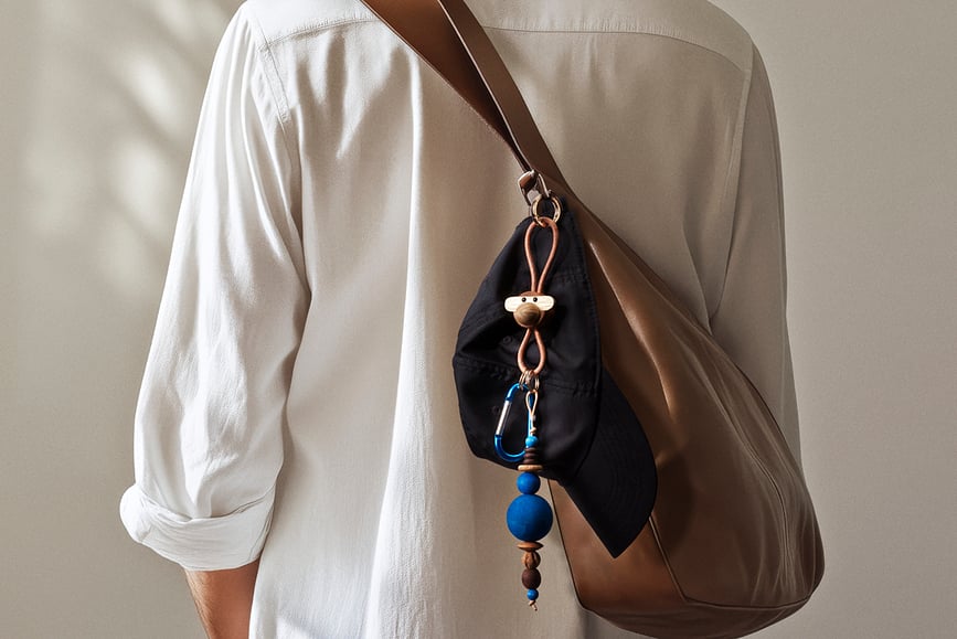 Kay Bojesen Privjesak za ključeve majmun crni