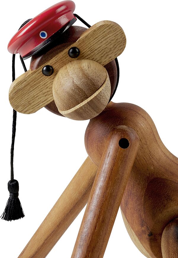 Kay Bojesen Russelue Bonnet pour petit singe, bleu