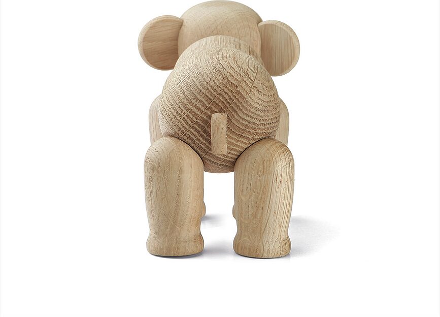 Kay Bojesen Figura slon, mini, lesena