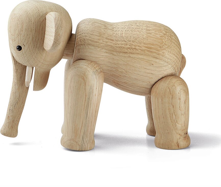 Kay Bojesen Figura slon, mini, lesena