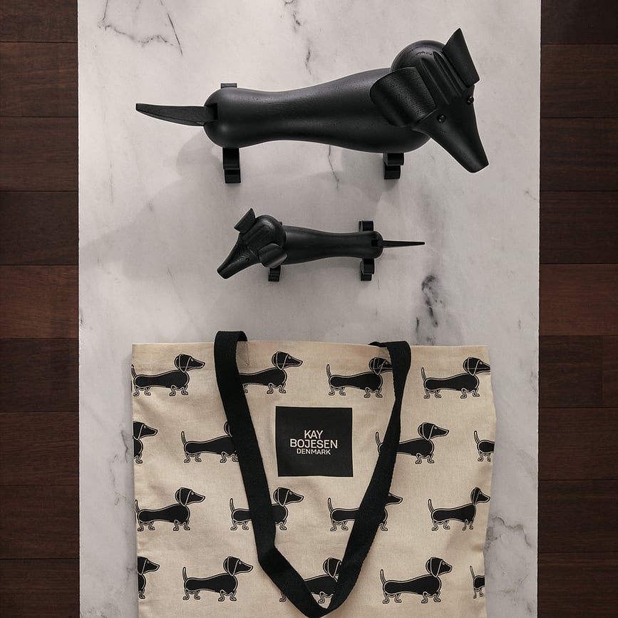 Kay Bojesen Figurine Teckel, 18,5 cm, en bois