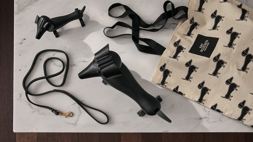 Kay Bojesen Figurine Teckel, 18,5 cm, en bois