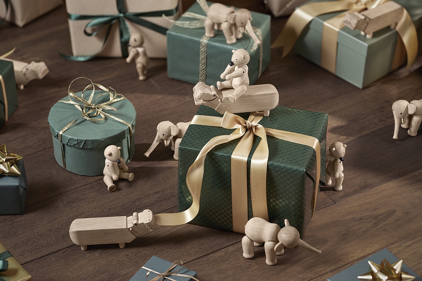 Liliput Figurines, en bois, Set 3 pièces