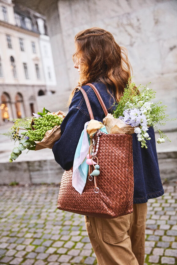 Llavero Kay Bojesen pájaro menta