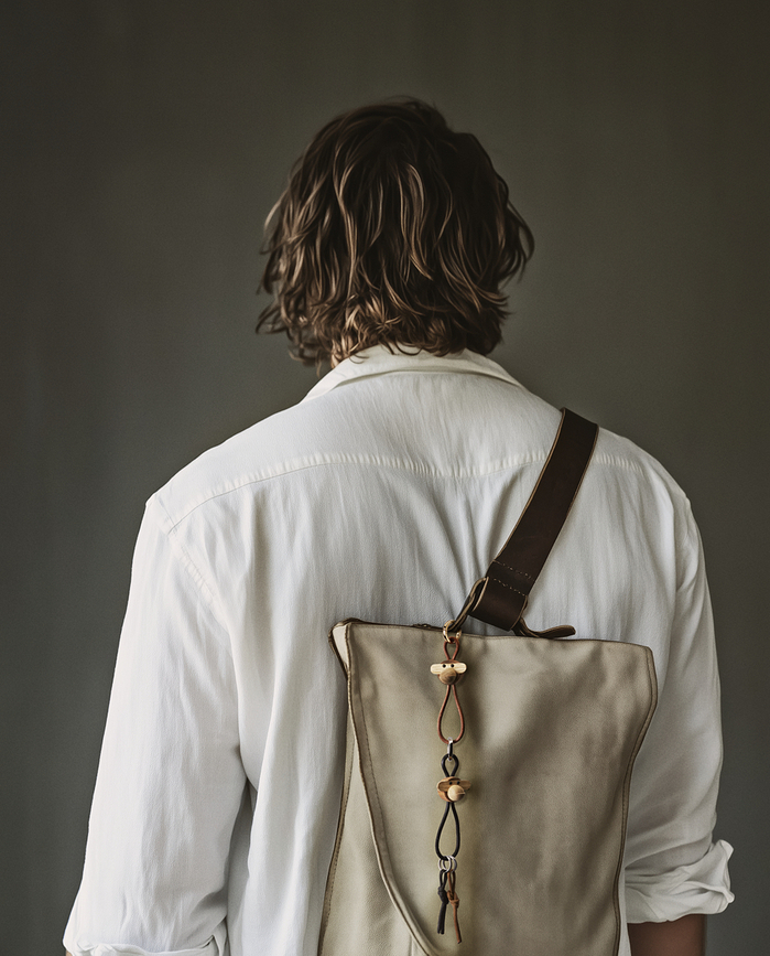 Llavero Mono Kay Bojesen, negro