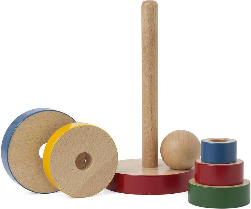 Pirámide Apilable de madera Babies