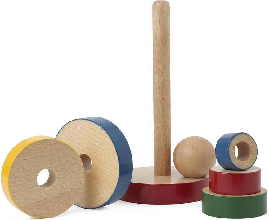 Pirámide Apilable de madera Babies