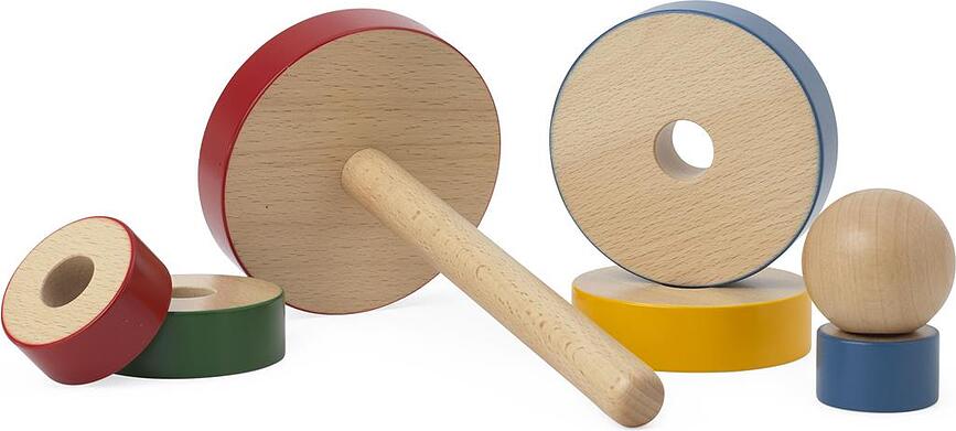 Pirámide Apilable de madera Babies