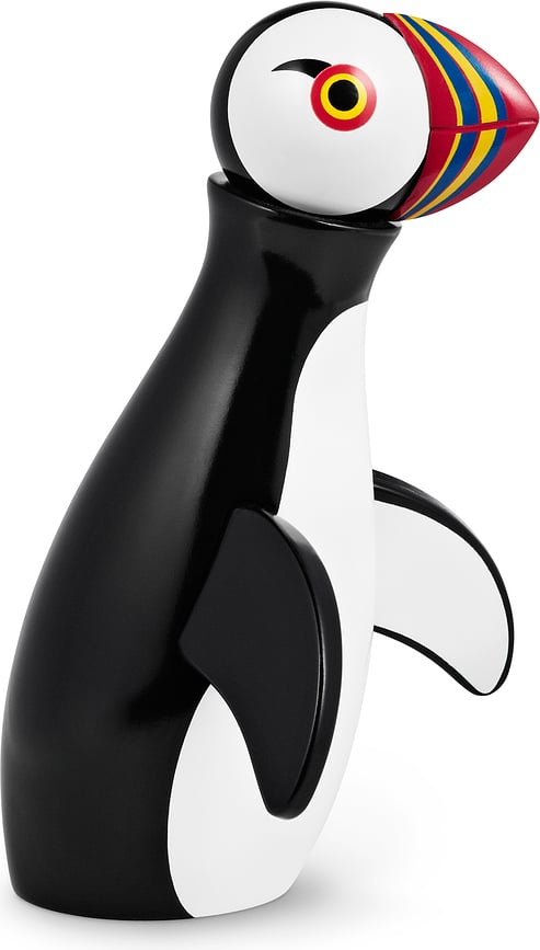 Puffin Dekoracija 13,5 cm drvena