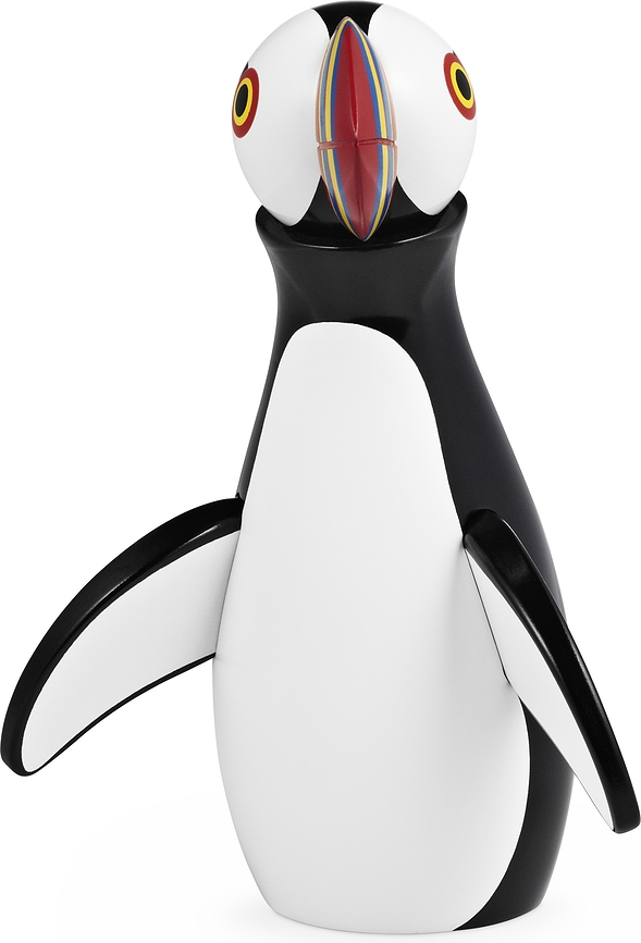 Puffin Figura, 19,5 cm, lesena