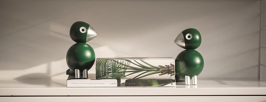 Songbird Dekoracija, lesena, akva