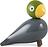 Songbird Figurine en bois, Aqua