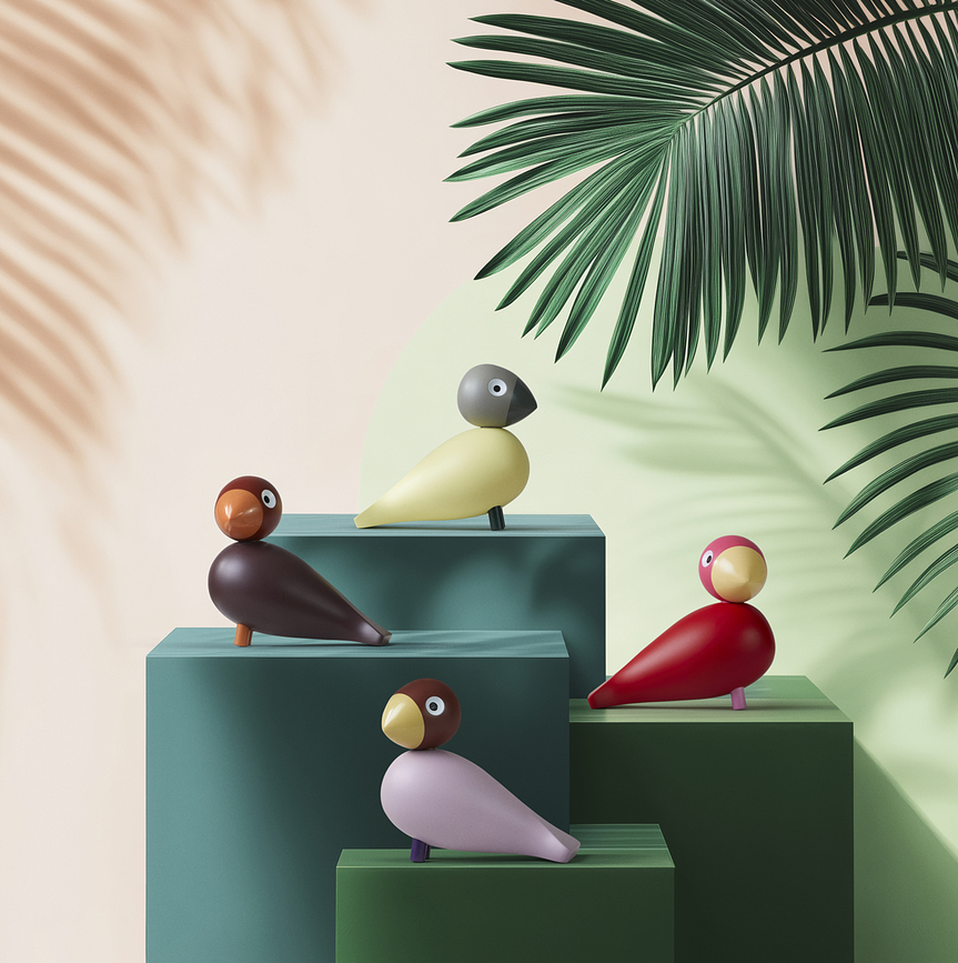 Songbird Bella Décoration, en bois