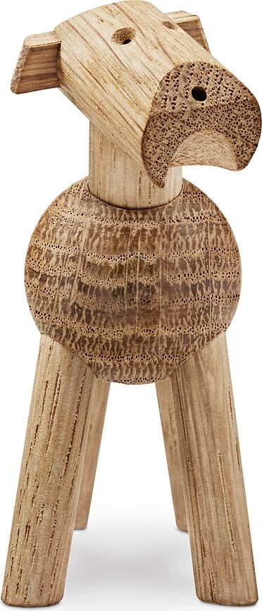 Tim Figurine Chien en bois, chêne clair