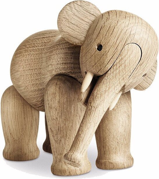 Figura Decorativa de madera, elefante