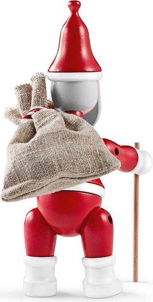 Figura Decorativa de madera Papá Noel