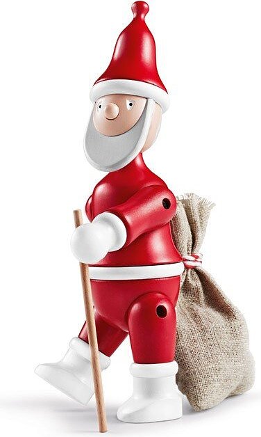 Figurine décorative Père Noël, en bois