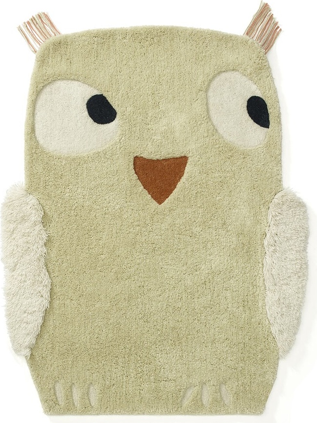 Alfombra Edvin, con diseño de búho