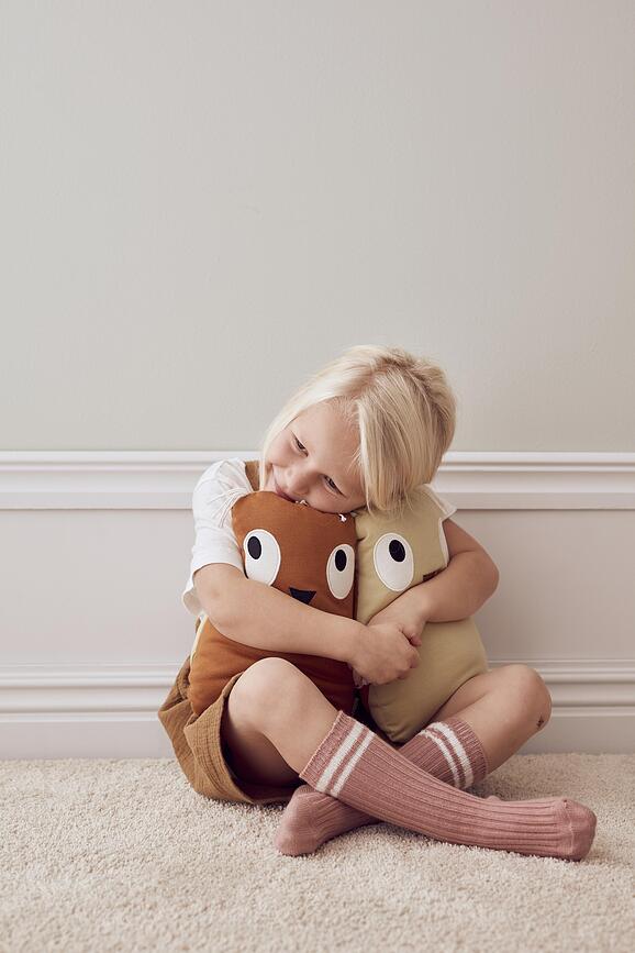 Edvin Peluche Chouette, marron