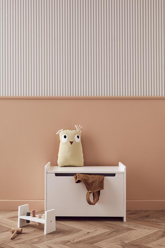 Edvin Peluche Chouette, marron