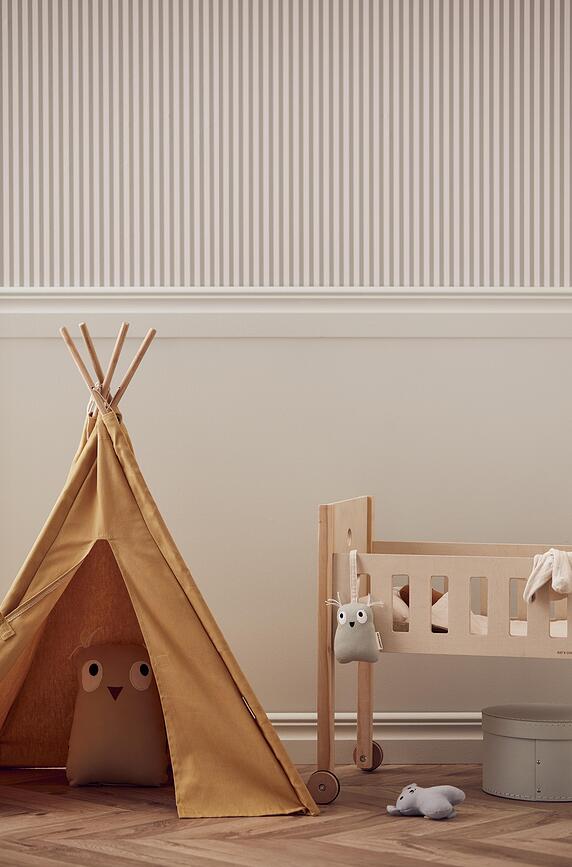 Edvin Peluche Chouette, marron