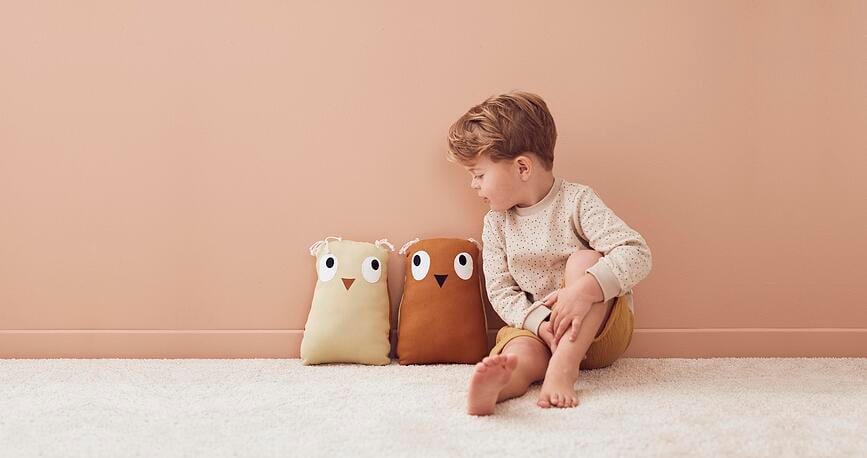 Edvin Plišasta Sova, rjava