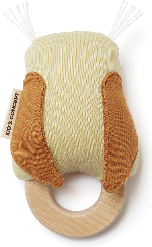 Sonajero Búho Edvin, verde claro