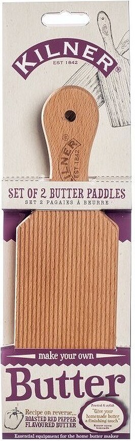 Juego de Paletas Kilner, para moldear mantequilla, 2 unidades