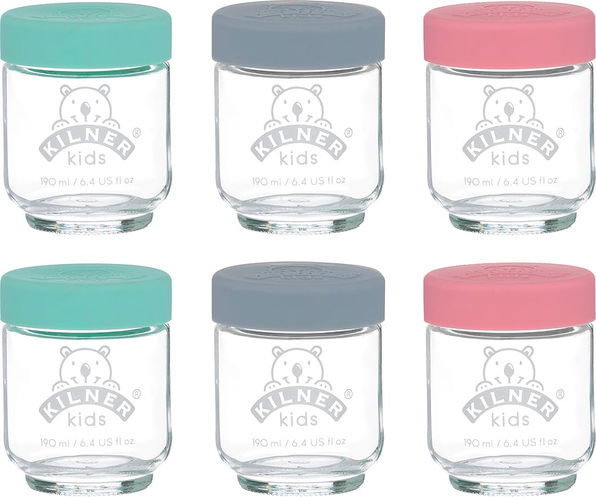 Kilner Hoiupurgid 190 ml 6 tk.