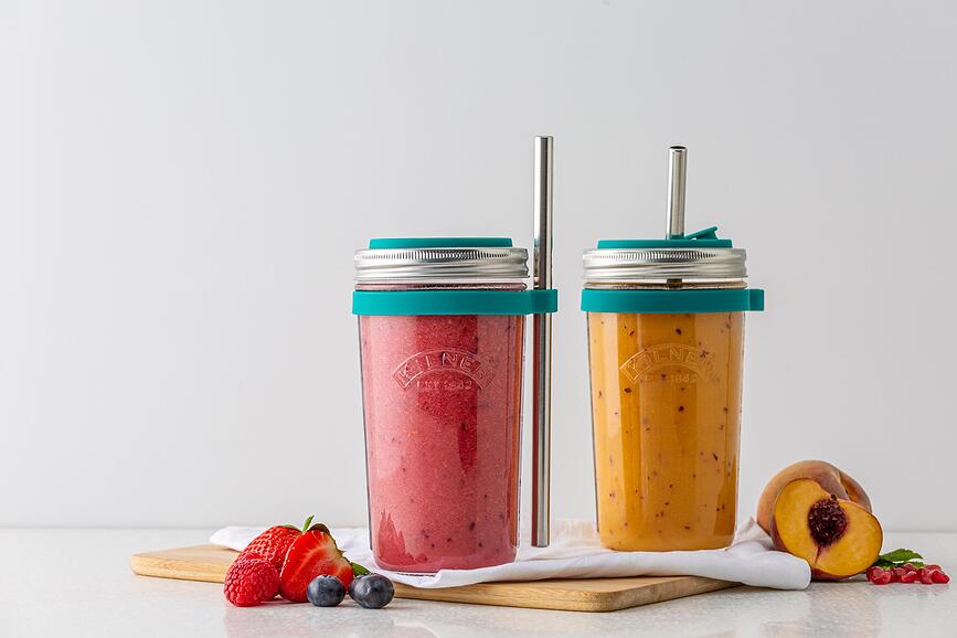 Kilner Kozarec s slamico, 500 ml