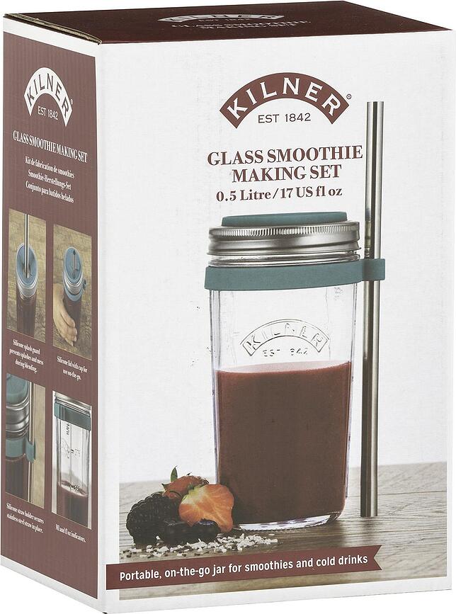 Kilner Kozarec s slamico, 500 ml