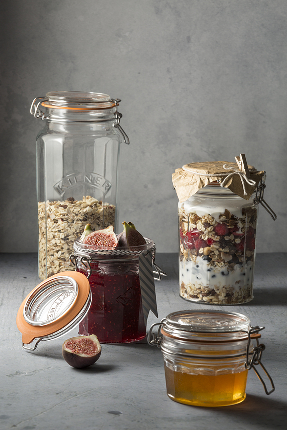 Kilner Kozarec s sponko, 2,2 l