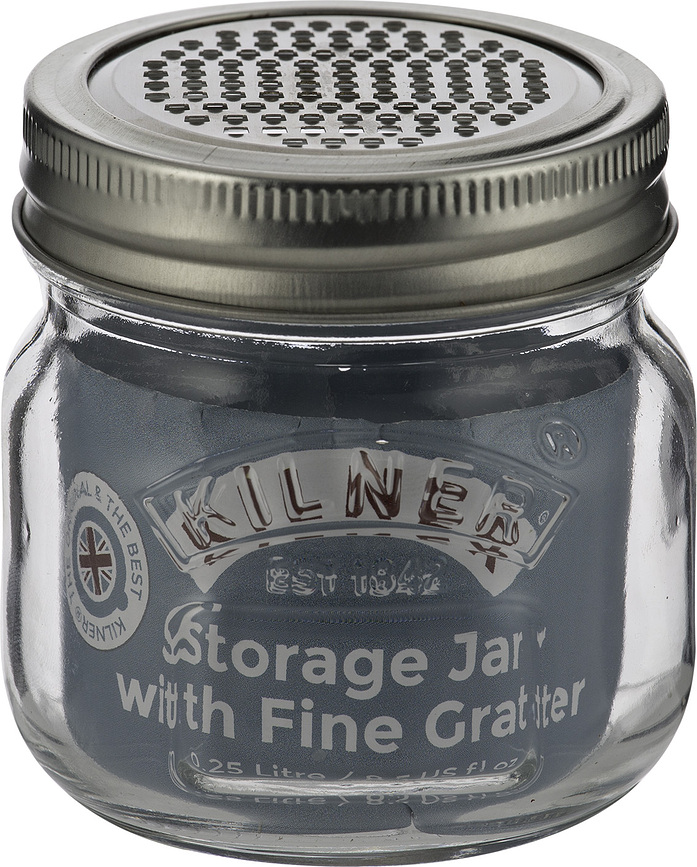 Kilner Kozarec za shranjevanje, 250 ml, s strgalnikom
