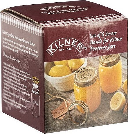 Kilner Poklopci za staklenke 6 kom.