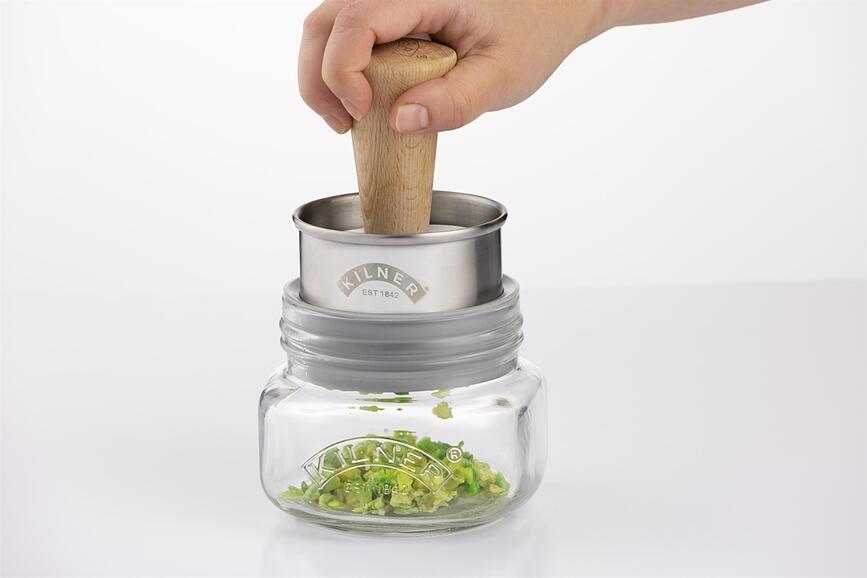 Kilner Tegla za kiseljenje s tiskačem 500 ml Set od 4 dijela