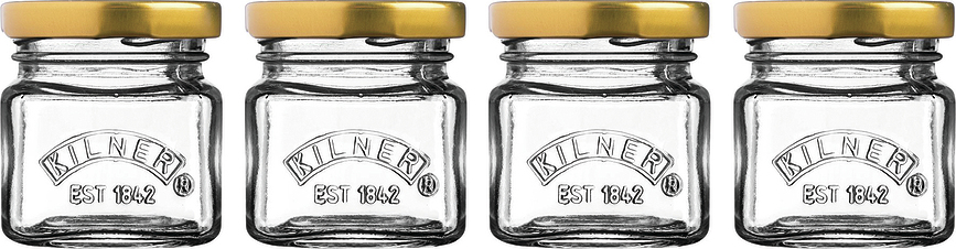 Mini Jars Mini Einmachgläser 4 St. - Kilner 0025.796