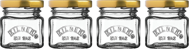 Mini Jars Mini Einmachgläser 4 St. - Kilner 0025.796