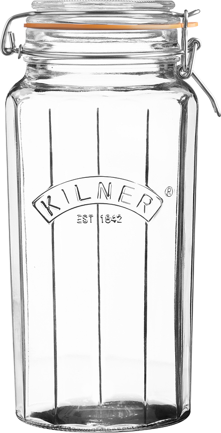 Pohár s patentným uzáverom Kilner 1,8 l