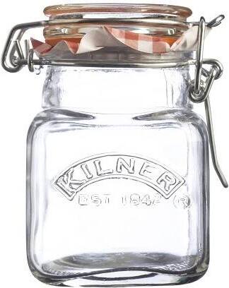 Kilner Clip Top Spice Jar Square 70ml