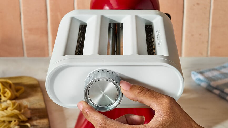 Accesorio para pasta para batidora KitchenAid Artisan, blanco, 3 en 1