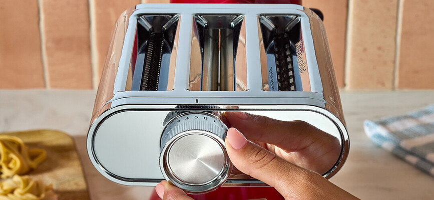 Accessoire à pâtes pour robot pâtissier KitchenAid Artisan, acier inoxydable, 3-en-1