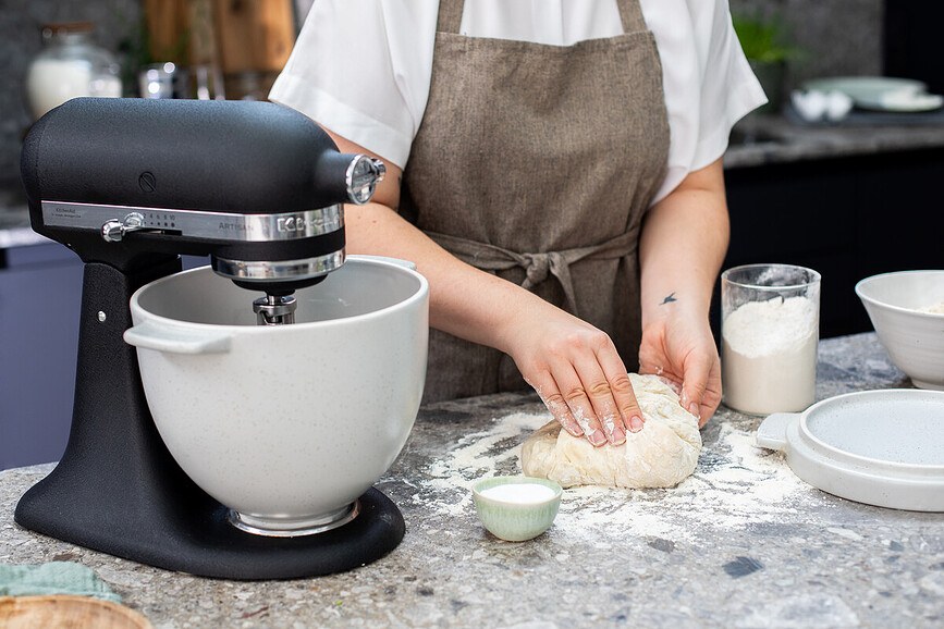 Artisan 185 Mešalnik, karamelno rdeč