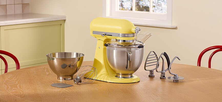 Artisan 195 Robot Pâtissier, jaune beurre