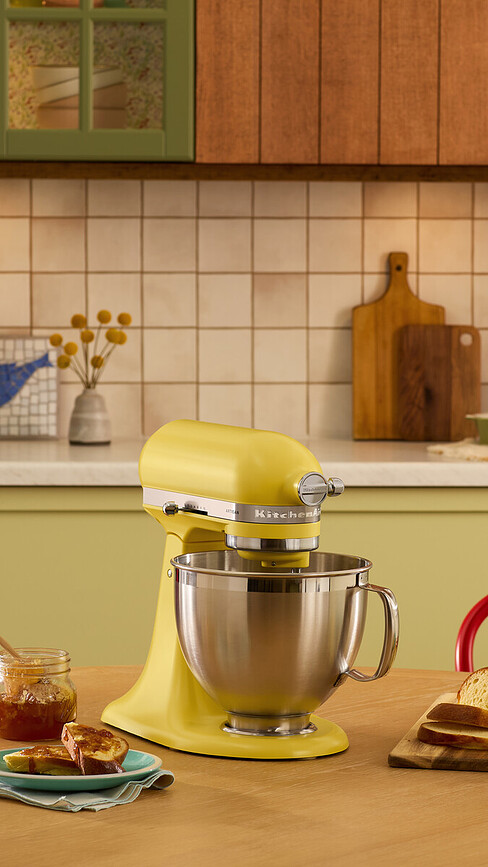 Artisan 195 Robot Pâtissier, jaune beurre