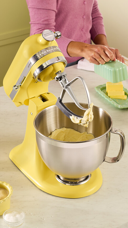 Artisan 195 Robot Pâtissier, jaune beurre