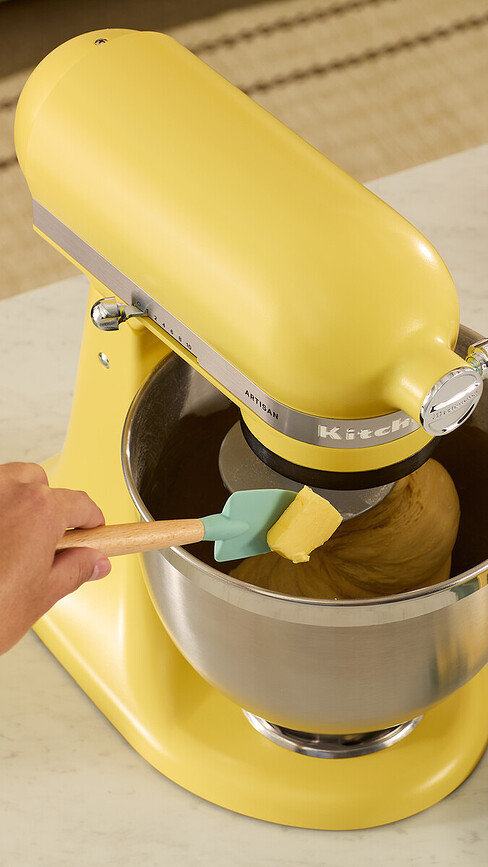 Artisan 195 Robot Pâtissier, jaune beurre