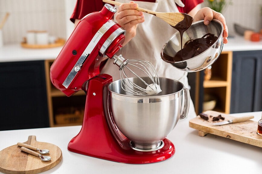 Artisan 185 Μίξερ, κόκκινο καραμέλας