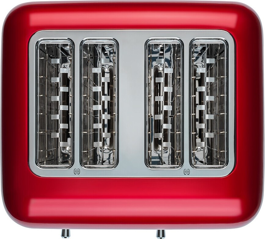 Artisan Opekač kruha za 4 rezine, karamelno rdeč