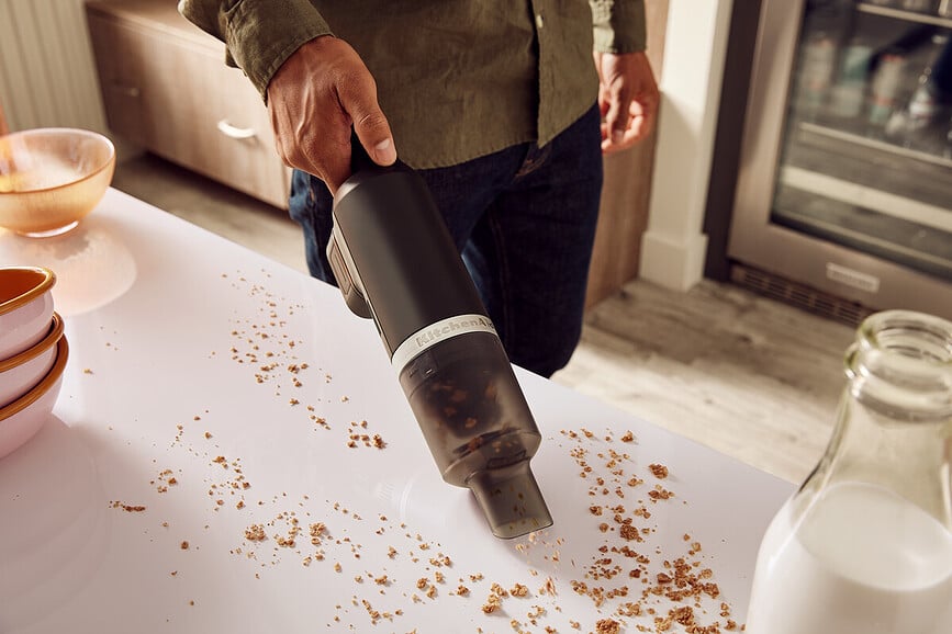 Aspiradora inalámbrica KitchenAid Go, con batería recargable