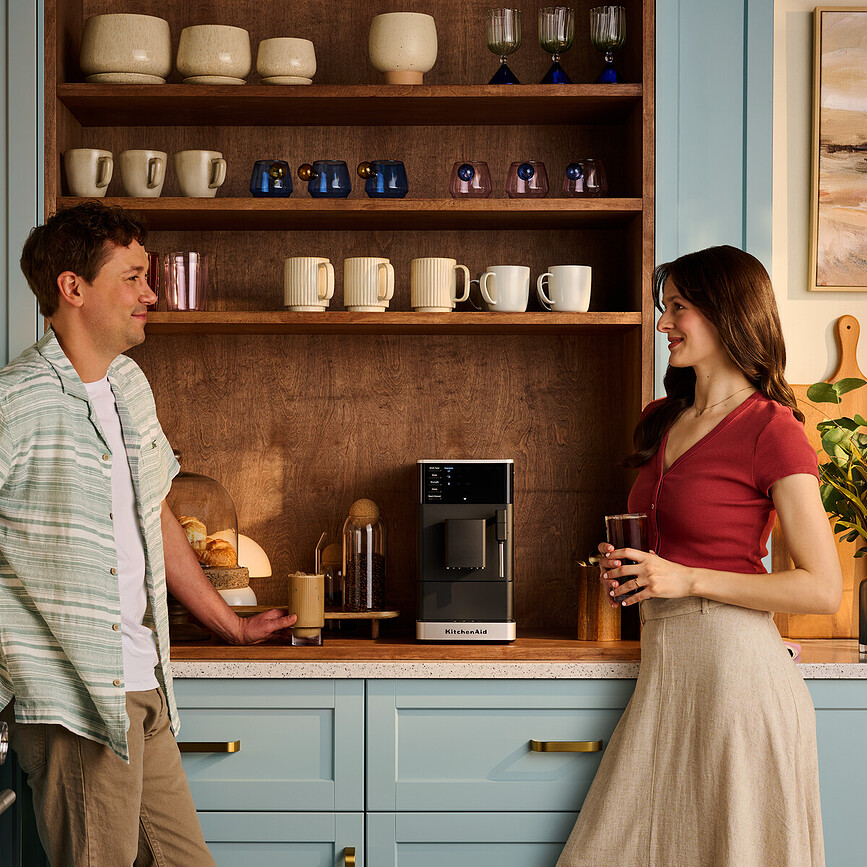 Αυτόματη μηχανή καφέ KitchenAid KF2, μαύρη